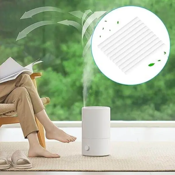 60-125mm Replacement Filter Cotton Sponge Stick Mini Filter Sponge Humidifier Replacement for ( 8 pcs) (8mm x94mm)