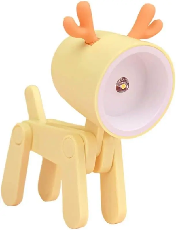 Cute Mini Police Hero LED Night Light Desk Lamp for Kids Bedroom