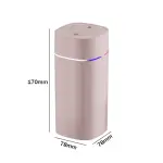 600ML Dual Spray Air Humidifier with Night Light – Silent Cool Mist Diffuser & Air Purifier for Home, Office, Bedroom, and Car (Light green)