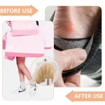 Heel Grips & Grips Inserts – Reusable Heel Guards Liners for Loose Shoes & Big Boots | Comfortable Soft Soft Sponge Heel Pads for Shoes Too Big