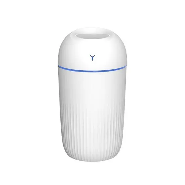 Electric Air Humidifier With Colorful Night Light 420ML Essential Oil Diffuser Fragrance Diffuser USB Cool Mist Sprayer Purifier (White)