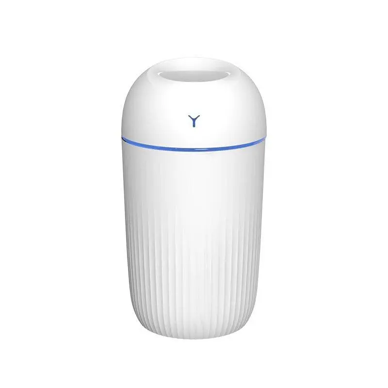 Electric Air Humidifier With Colorful Night Light 420ML Essential Oil Diffuser Fragrance Diffuser USB Cool Mist Sprayer Purifier (White)