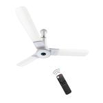 atomberg Studio+ 1200mm BLDC Motor 5 Star Rated Ceiling Fans for Home with Remote Control | Upto 65% Energy Saving High Speed Fan with LED Lights | 2+1 Year Warranty (Marble White)