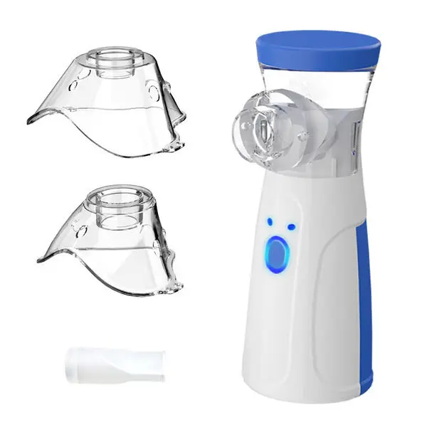 Portable Mesh Nebulizer Machine – Quiet Handheld Inhaler for Adults & Kids, Travel Friendly