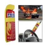 Fire Stop Car and Home Fire Extinguisher  - VariEx, with Mounting Bracket for Home, Kitchen, Car, Grills, EV - Small Portable Preventive Solution for A, B, C, K Fires. (500 ML)