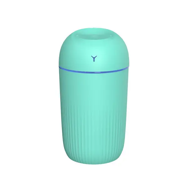 Electric Air Humidifier With Colorful Night Light 420ML Essential Oil Diffuser Fragrance Diffuser USB Cool Mist Sprayer Purifier (Green)