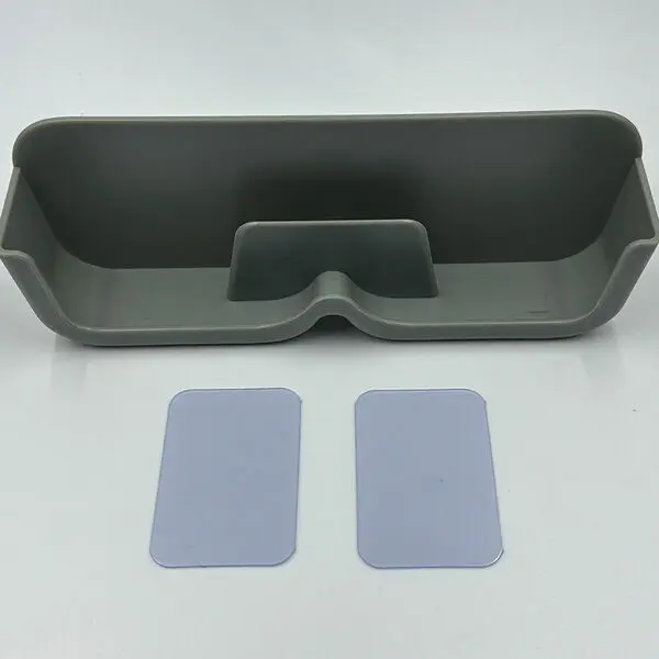 Wall Mounted Eyeglasses & Sunglasses Organizer Storage Display Holder (No Drill, Adhesive) (Blue Gray)