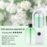 Intelligent Wall Mounted Automatic Aromatherapy Diffuser – Essential Oil Freshener Machine for Home & Office ,bathroom ,car (gardenia 50ml)