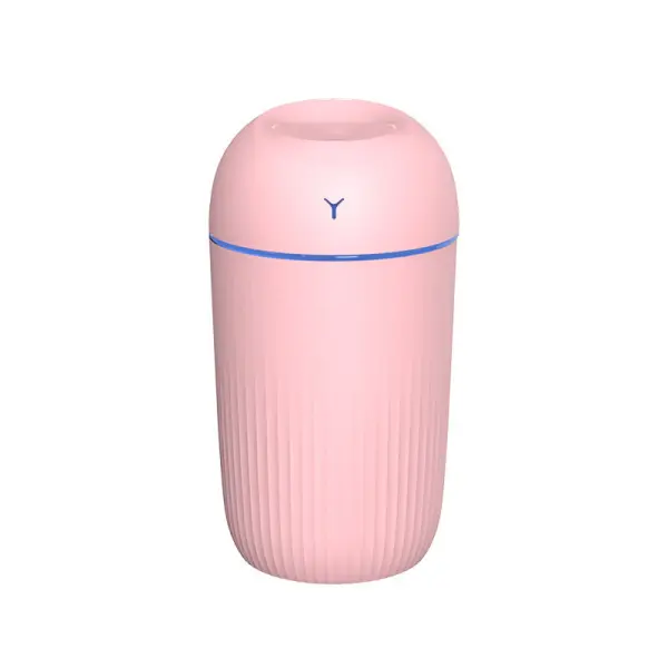 Electric Air Humidifier With Colorful Night Light 420ML Essential Oil Diffuser Fragrance Diffuser USB Cool Mist Sprayer Purifier (White)