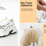 Heel Grips & Grips Inserts – Reusable Heel Guards Liners for Loose Shoes & Big Boots | Comfortable Soft Soft Sponge Heel Pads for Shoes Too Big