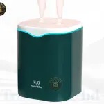 Portable USB Air Humidifier 2000ML (2L) – Green Dual Spray Whisper-Quiet Bedroom & Home Humidifier green ,pink ,white (Pink)