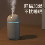 Electric Air Humidifier With Colorful Night Light 420ML Essential Oil Diffuser Fragrance Diffuser USB Cool Mist Sprayer Purifier (White)