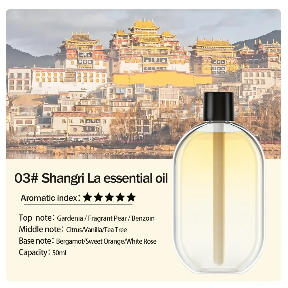 Intelligent Wall Mounted Automatic Aromatherapy Diffuser – Essential Oil Freshener Machine for Home & Office ,bathroom ,car (Shangeri-La 50ml)