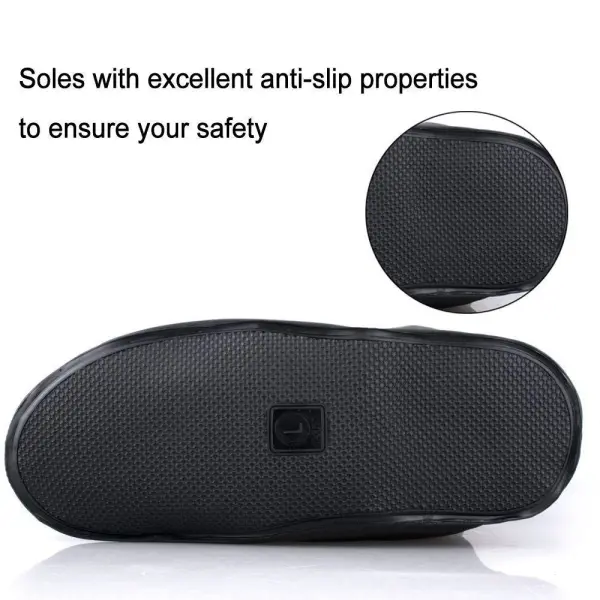 Rain & Mud Shoe Cover for Men, Women, Kids, Students & Travelers | Waterproof Non-Slip PVC Shoe Protector for Outdoor & Office Use (38-39)