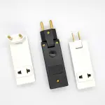 3-in-1 Adapter Plug 180° Rotatable Wireless Mini Slim Outlet Multi-Foldable EU/US Converter 2-Pin Rotate Plug | Foldable 3 Plug Socket | Ultra-Thin Space-Saving Wall Adapter Smart & Sleek Design