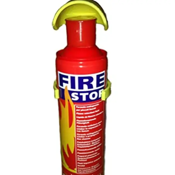 Fire Stop Car and Home Fire Extinguisher  - VariEx, with Mounting Bracket for Home, Kitchen, Car, Grills, EV - Small Portable Preventive Solution for A, B, C, K Fires. (500 ML)