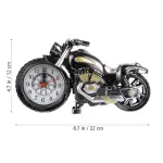 Motorcycle Design Desktop Alarm Clock – Stylish Tabletop Home & Office Decor