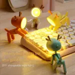 Cute Mini Police Hero LED Night Light Desk Lamp for Kids Bedroom