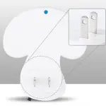 icall LED Mushroom Night Light | Plug-in Decorative Lamp for Bedroom | Living Room | Hallway | Office | Soft Glow Ambient Lighting | Energy Efficient Wall Light